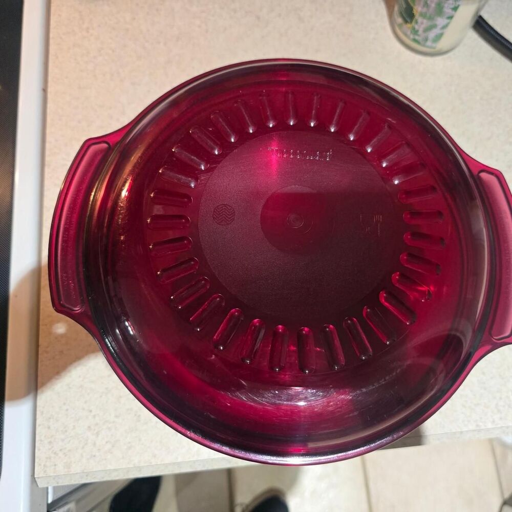 Tupperware Stack Cooker Cranberry Color - Picture 3 of 8
